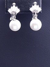 картинка Серьги 'Saiya' (родий) от магазина Wolves