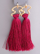 картинка Серьги Нитки 'FJ' от магазина Wolves