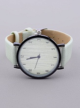 картинка Часы Наручные зеленые, черные Эко кожа от магазина Wolves