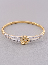 картинка Браслет Фианит 'XUPING' (позолота-родий) от магазина Wolves