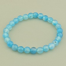 картинка Браслет 'SUNSTONES' Агат 19 см от магазина Wolves