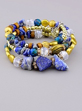 картинка Браслет 'FJ' Содалит 60 см от магазина Wolves