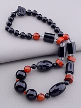 картинка Бусы Агат Сердолик 55 см от магазина Wolves