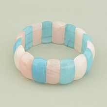 картинка Браслет Розовый кварц Кварц 20 см от магазина Wolves