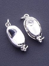 картинка Замочек Серебро(925) 11x7мм от магазина Wolves