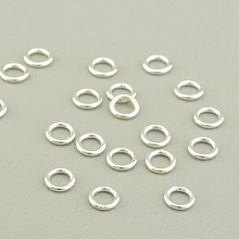 картинка Колечко Серебро(925) 5x5x1мм от магазина Wolves