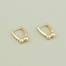 картинка Серьги 'XUPING' (позолота 18к) от магазина Wolves