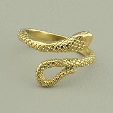 картинка Кольцо 'XUPING' (позолота 14k (лимонная)) от магазина Wolves