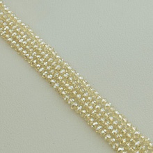 картинка Нитка Чешский хрусталь 46 см 3 мм (Без замка) от магазина Wolves