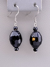 картинка Серьги 'SUNSTONES' Чешский хрусталь Агат от магазина Wolves