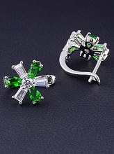 картинка Серьги 'XUPING'  (родий) от магазина Wolves