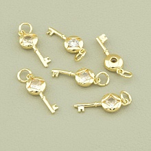 картинка Кулон Фианит 17х7мм (позолота 18к (лимонная)) от магазина Wolves