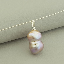 картинка Кулон Жемчуг 25х15мм от магазина Wolves