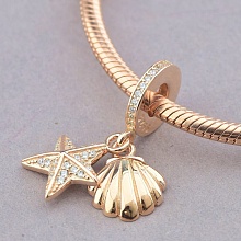 картинка Шарм 'Pandora style' Фианит Серебро(925) от магазина Wolves