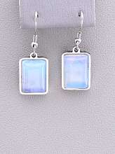 картинка Серьги Лунный камень 40x12мм от магазина Wolves