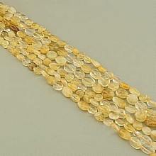 картинка Нитка Цитрин 40 см (Без замка) от магазина Wolves