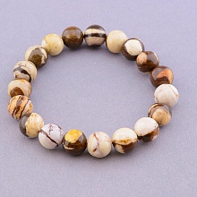картинка Браслет 'SUNSTONES' Яшма 19 см от магазина Wolves