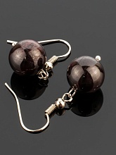 картинка Элитные Серьги Гранат №2 от магазина Wolves