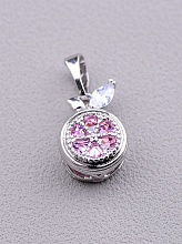 картинка Кулон 'XUPING' Фианит (родий) от магазина Wolves