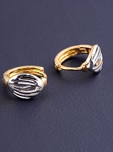 картинка Серьги 'XUPING' (позолота/родий) от магазина Wolves