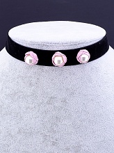 картинка Чокер 'FJ' Майорка Замш 30 см от магазина Wolves