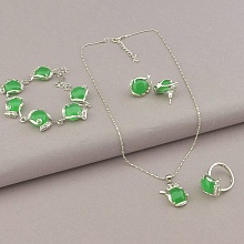 картинка Набор Хризопраз 46 см (гипоаллергенное) от магазина Wolves