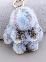 картинка Брелок Норка Мех натуральный от магазина Wolves