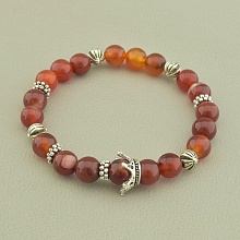 картинка Браслет 'SUNSTONES' Агат 17 см от магазина Wolves