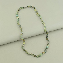 картинка Бусы 'SUNSTONES' Хризоколла 50 см от магазина Wolves