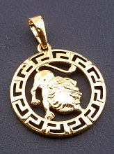картинка Кулон  'XUPING' (позолота 18к) от магазина Wolves