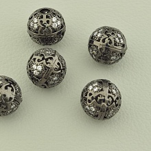 картинка Вставка Фианит 10х10мм (хром) от магазина Wolves