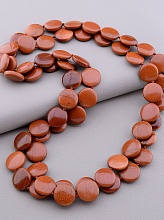 картинка Бусы Золотой Песок 120 см от магазина Wolves