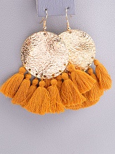 картинка Серьги Нитки 'FJ' от магазина Wolves