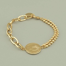 картинка Браслет 'XUPING' 19 см (позолота 18к) от магазина Wolves