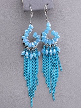 картинка Серьги Чешский хрусталь Сrystal от магазина Wolves