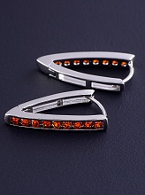 картинка Серьги 'XUPING' Фианит (родий) от магазина Wolves