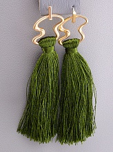 картинка Серьги Нитки 'FJ' от магазина Wolves