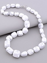 картинка Бусы Кахолонг 50 см от магазина Wolves