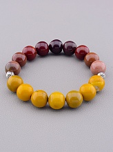 картинка Браслет 'SUNSTONES' Яшма 20 см от магазина Wolves