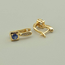 картинка Серьги 'XUPING' Фианит (позолота 18к) от магазина Wolves