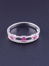 картинка Кольцо 'XUPING' Фианит (родий) от магазина Wolves