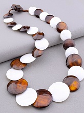 картинка Бусы Перламутр 45 см от магазина Wolves