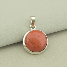 картинка Кулон Яшма 23x19мм от магазина Wolves