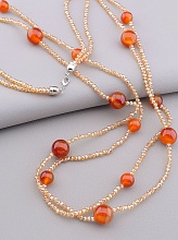 картинка Бусы Чешский хрусталь 100 см от магазина Wolves