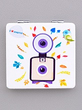 картинка Зеркальце мини  70х70мм () от магазина Wolves