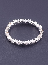 картинка Кольцо Фианит  (Серебро) от магазина Wolves