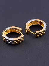 картинка Серьги 'XUPING' (позолота-родий) от магазина Wolves