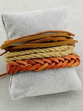 картинка Браслет Эко кожа 17 см от магазина Wolves