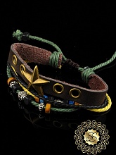 картинка Браслет 'Vogue' Кожа 18 см от магазина Wolves