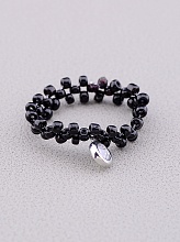 картинка Кольцо 'SUNSTONES' Бисер Сrystal от магазина Wolves